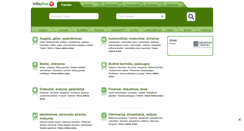 Desktop Screenshot of infoplius.lt